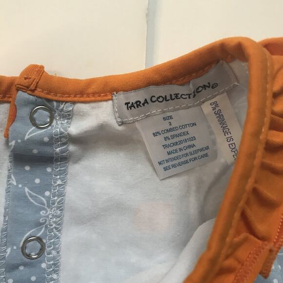 NWT Tara Collection Pumpkin Halloween Romper 2Y - Picture 6 of 6